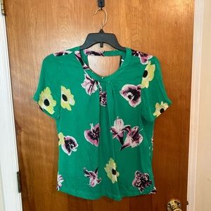 J Crew Floral Top